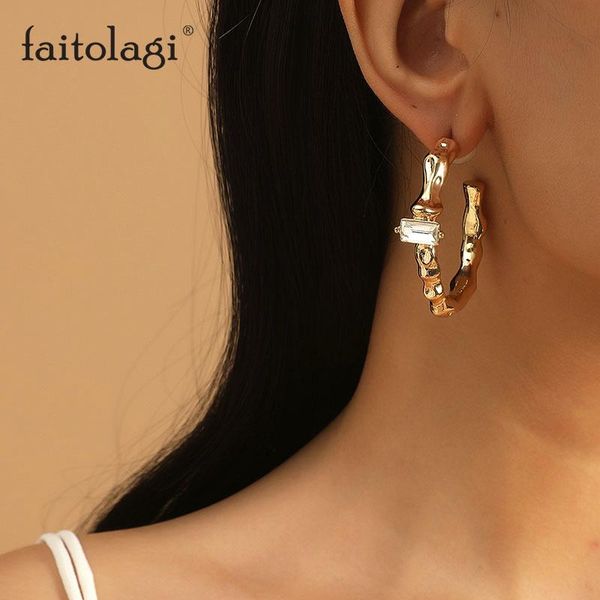 hoop & huggie big circle women earrings square rhinestone pearl ring ladies stud elegant female ear jewelry gift for girls, Golden;silver
hoop & huggie big circle women earrings square rhinestone pearl ring ladies stud elegant female ear jewelry gift for girls, Golden;silver