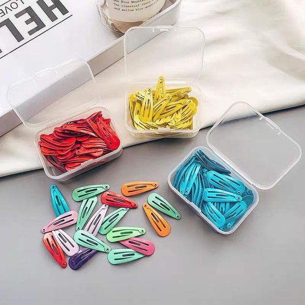 50pcs/box 3cm candy color cute kid hair accessories alloy paint drop-shaped children's clip girls side bangs, Slivery;white
50pcs/box 3cm candy color cute kid hair accessories alloy paint drop-shaped children's clip girls side bangs, Slivery;white