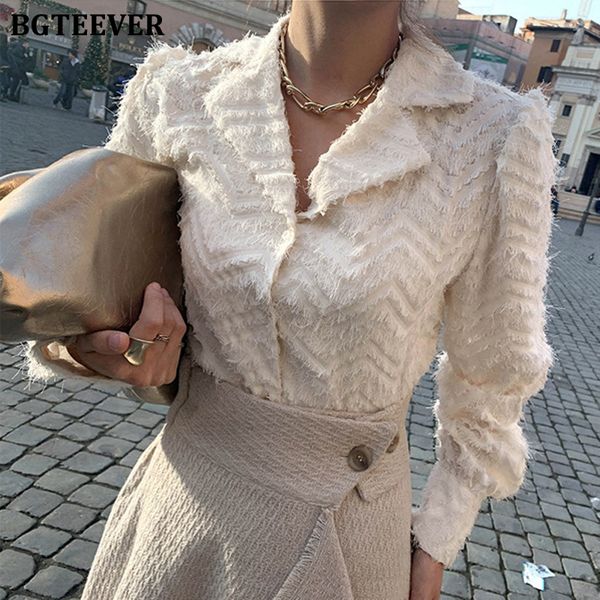 bgteever elegant notched collar women tassels shirts blouses 2021 spring new single-breasted female workwear shirts blusas, White
bgteever elegant notched collar women tassels shirts blouses 2021 spring new single-breasted female workwear shirts blusas, White