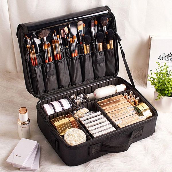 professional makeup organizer cosmetic bag for women travel wash toiletry bags & cases
professional makeup organizer cosmetic bag for women travel wash toiletry bags & cases