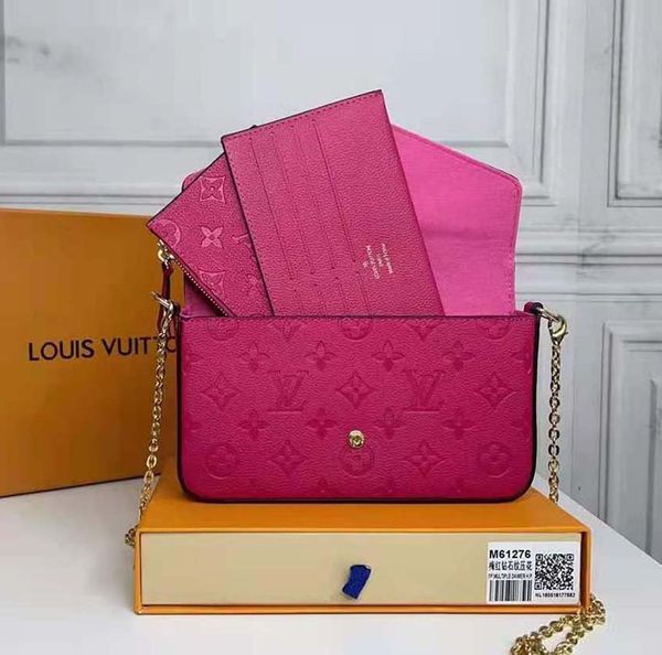 luxurys designers bags handbag woman fashion crossbody shoulder multi pochette chain purse withdust bag 18
luxurys designers bags handbag woman fashion crossbody shoulder multi pochette chain purse withdust bag 18