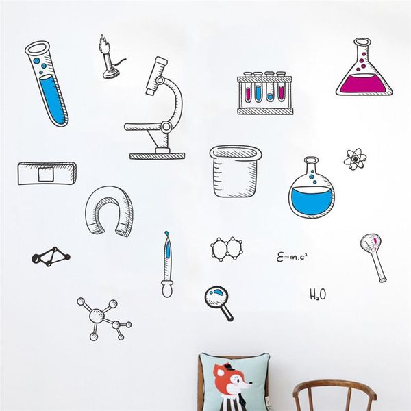 wall stickers experimental equipment pattern for classroom study room kids home decoration nursery mural art decal
wall stickers experimental equipment pattern for classroom study room kids home decoration nursery mural art decal