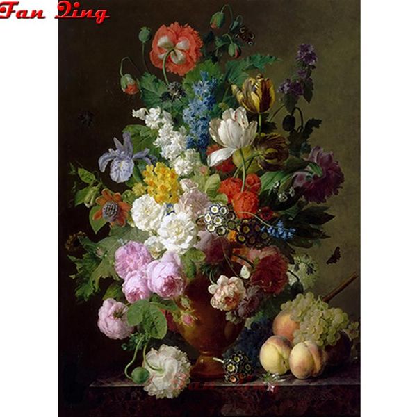 diamond painting still life flowers and vases 5d diy full square round drill embroidery sale rose floral home decoration
diamond painting still life flowers and vases 5d diy full square round drill embroidery sale rose floral home decoration