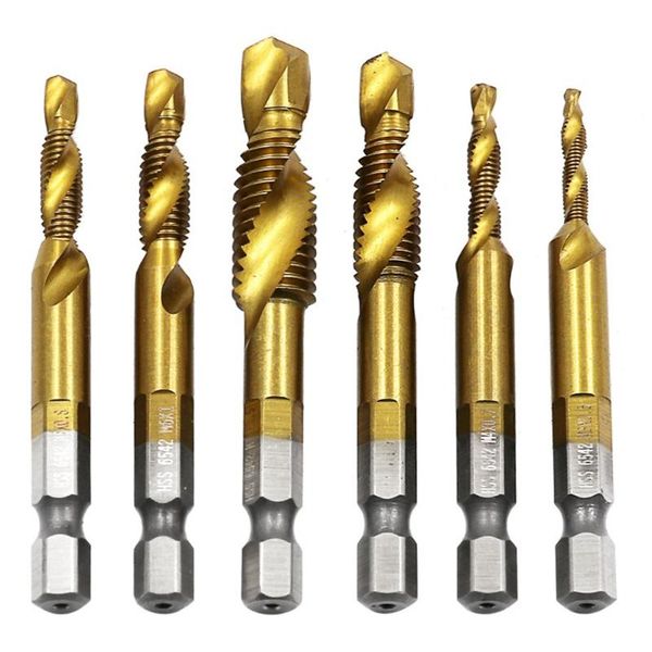 hand tools compound tap hss 6542 hexagonal handle plated with titanium antirust drilling and attacking in 1 for opening chamfering
hand tools compound tap hss 6542 hexagonal handle plated with titanium antirust drilling and attacking in 1 for opening chamfering