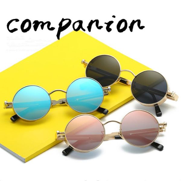 sunglasses 2021 classic gothic steampunk fishing luxury men and women colorful round metal frame uv400, White;black
sunglasses 2021 classic gothic steampunk fishing luxury men and women colorful round metal frame uv400, White;black