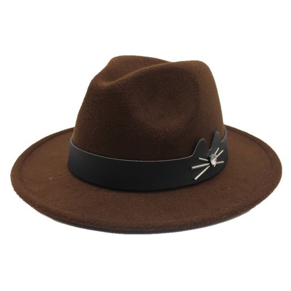 berets ozyc women men fedora hat for winter autumn elegant lady wool wide brim jazz church chapeu feminino sombrero cap size 56-58, Blue;gray
berets ozyc women men fedora hat for winter autumn elegant lady wool wide brim jazz church chapeu feminino sombrero cap size 56-58, Blue;gray