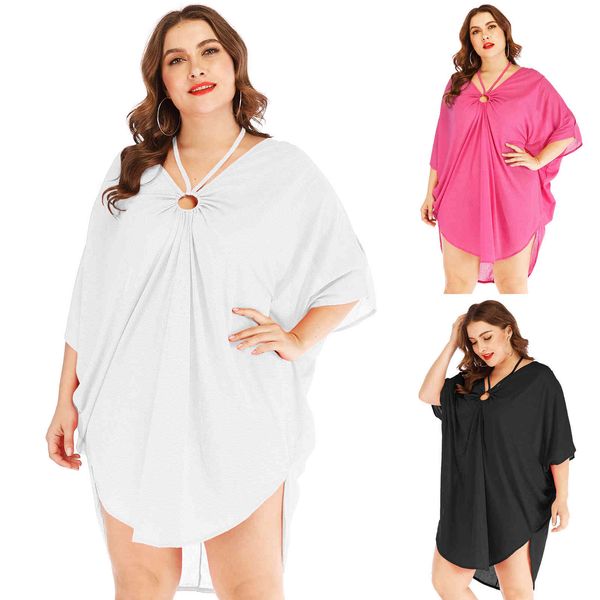 women's plus size irregular bat sleeve hollowed out beach blouse deep v ne large y4201
women's plus size irregular bat sleeve hollowed out beach blouse deep v ne large y4201