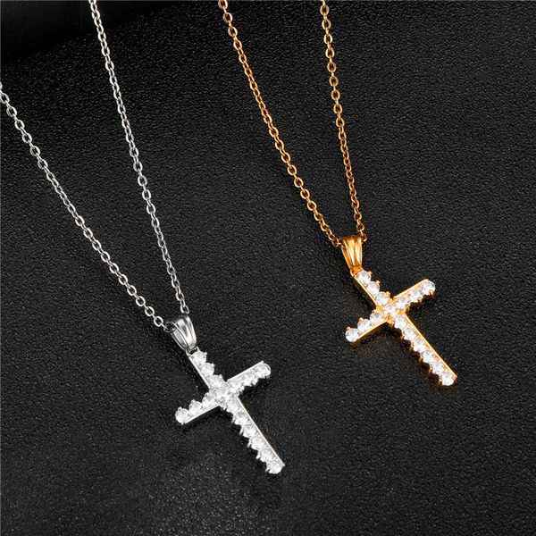 fashion design necklace pendant luxury jewelry hip hop stainless steel cross trendsetter men's, Silver
fashion design necklace pendant luxury jewelry hip hop stainless steel cross trendsetter men's, Silver