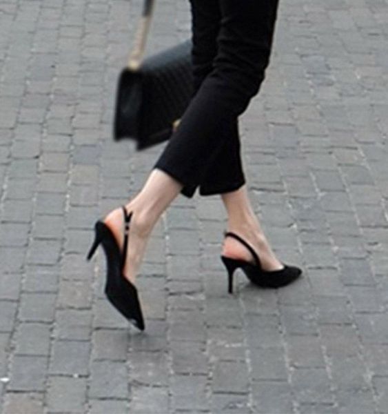 sandals 2021 pointed-toe suede business women's buckle summer elevator high-heel ladies shoes female pump, Black
sandals 2021 pointed-toe suede business women's buckle summer elevator high-heel ladies shoes female pump, Black