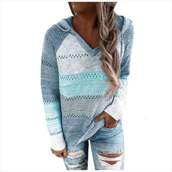 hollow out striped patchwork hooded sweaters women fashion autumn loose pullover ladies casual knit sweaters jumpers, White;black
hollow out striped patchwork hooded sweaters women fashion autumn loose pullover ladies casual knit sweaters jumpers, White;black