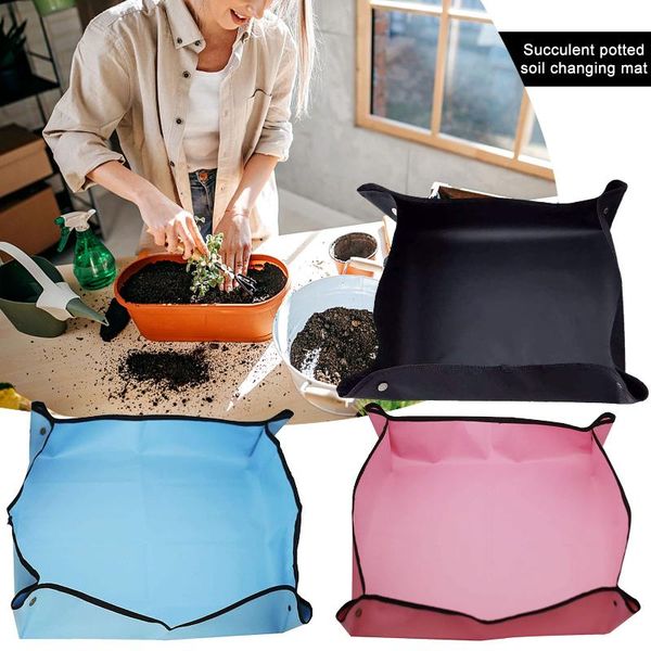 100x100cm planting mat gardening potting waterproof reusable flower folding transplanting tarp pad planters & pots
100x100cm planting mat gardening potting waterproof reusable flower folding transplanting tarp pad planters & pots