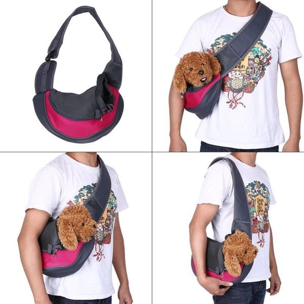 dog car seat covers pet travel bag, oxford knitted shoulder outdoor, dressing table, big bag