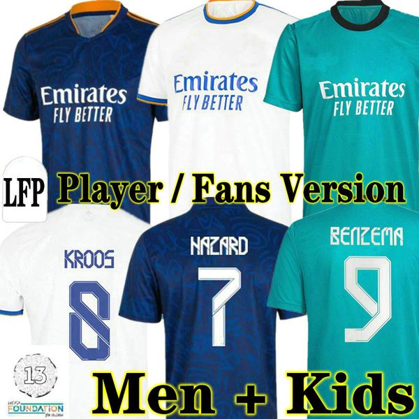 benzema real madrid jerseys 22 22 player version fans camisa de fútbol de alaba hazard asensio modric marcelo camiseta men + kits kit 2021 2, Black;yellow
benzema real madrid jerseys 22 22 player version fans camisa de fútbol de alaba hazard asensio modric marcelo camiseta men + kits kit 2021 2, Black;yellow