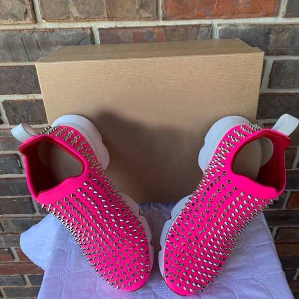 21s krystal spikes sock donna flat women casual shoes sneakers designers mens red bottoms shoe womens rivet spiky socks junior spike flats f, Black
21s krystal spikes sock donna flat women casual shoes sneakers designers mens red bottoms shoe womens rivet spiky socks junior spike flats f, Black