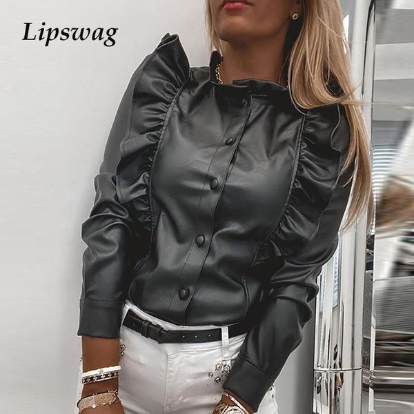 elegant solid color ruffle blouse shirt women 2021 autumn casual long sleeve button pullover ladies hollow out blusa women's blous, White
elegant solid color ruffle blouse shirt women 2021 autumn casual long sleeve button pullover ladies hollow out blusa women's blous, White