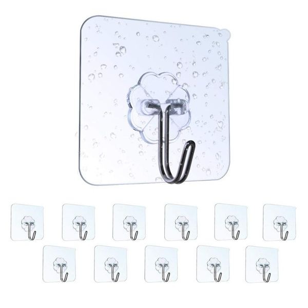 10-30pcs transparent strong self adhesive door wall hangers hooks suction cup vacuum sucker kitchen magic bathroom supplies & rails
10-30pcs transparent strong self adhesive door wall hangers hooks suction cup vacuum sucker kitchen magic bathroom supplies & rails