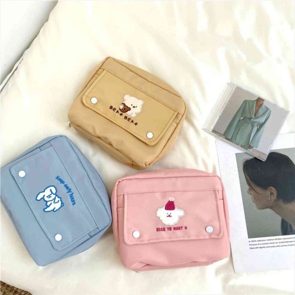 Cute Large Capacity Cosmetic Bag Travel Portable Wash Girls Bear Storage Student Stationery Pouch Pencil Organizer Case
Cute Large Capacity Cosmetic Bag Travel Portable Wash Girls Bear Storage Student Stationery Pouch Pencil Organizer Case