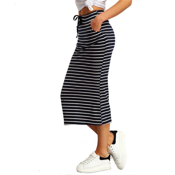 skirts 010336 drawstring striped twin pockets slim pencil vintage spring/summer european style skirt 06a8, Black
skirts 010336 drawstring striped twin pockets slim pencil vintage spring/summer european style skirt 06a8, Black