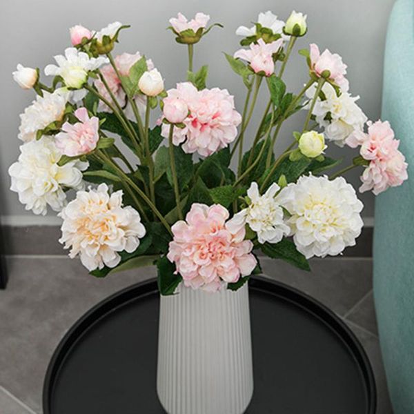 decorative flowers & wreaths 3 heads artificial peonies silk bouquet wedding decor home fake for room decoration
decorative flowers & wreaths 3 heads artificial peonies silk bouquet wedding decor home fake for room decoration