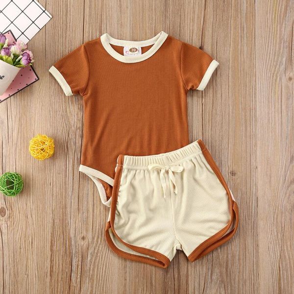 clothing sets baby & children's 0-24m infant girls boys home clothes solid short sleeve romper +shorts 2pcs, White
clothing sets baby & children's 0-24m infant girls boys home clothes solid short sleeve romper +shorts 2pcs, White