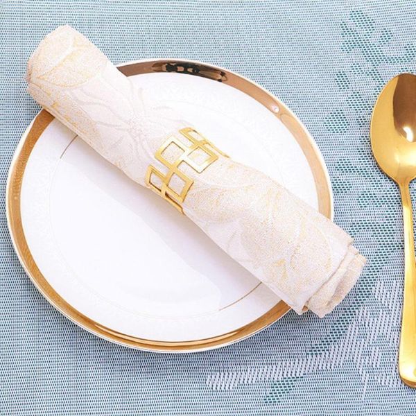 alloy square hollow napkin rings dinner gold silver color holder towel serviette tableware ring buckle table decoration
alloy square hollow napkin rings dinner gold silver color holder towel serviette tableware ring buckle table decoration