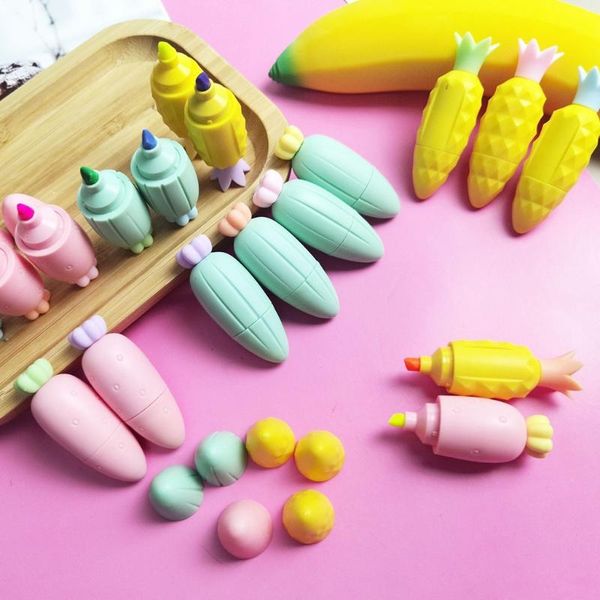 highlighters d5qc 6 pcs cute cartoon highlighter pineapple paint pen great gloss high saturation fluorescent for students kids, Black;red
highlighters d5qc 6 pcs cute cartoon highlighter pineapple paint pen great gloss high saturation fluorescent for students kids, Black;red