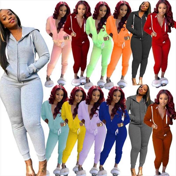 hooded tracksuit two piece womenpant set spring autumn clothes zipper jacket and pants sport sweat suits casual outfits, White
hooded tracksuit two piece womenpant set spring autumn clothes zipper jacket and pants sport sweat suits casual outfits, White