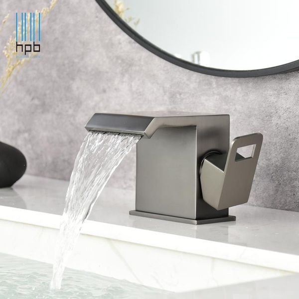 han style nordic light luxury gun gray waterfall bathroom basin and cold faucet wash sink faucets
han style nordic light luxury gun gray waterfall bathroom basin and cold faucet wash sink faucets
