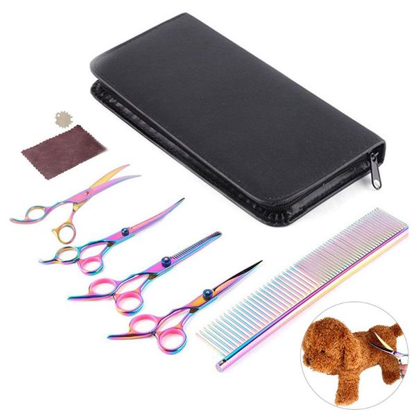 dog grooming 8pcs pet scissors set professional dogs comb shear hair cutter straight thinning curved products
dog grooming 8pcs pet scissors set professional dogs comb shear hair cutter straight thinning curved products