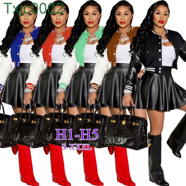 women tracksuits two pieces set designer outfits korean velvet rib stitching zipper jacket baseball coat sweatpants 77 styles, Gray
women tracksuits two pieces set designer outfits korean velvet rib stitching zipper jacket baseball coat sweatpants 77 styles, Gray