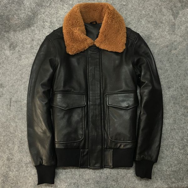 women's jackets winter lamb coats fancy leather pockets genuine fur d948, Black;brown
women's jackets winter lamb coats fancy leather pockets genuine fur d948, Black;brown