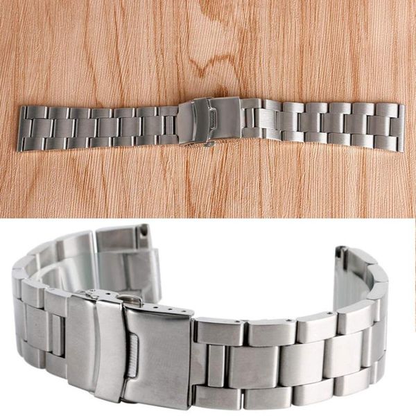 watch bands universal 20mm/22mm/24mm silver stainless steel wrist bracelet with buckle replacement metal wristbands, Black;brown
watch bands universal 20mm/22mm/24mm silver stainless steel wrist bracelet with buckle replacement metal wristbands, Black;brown