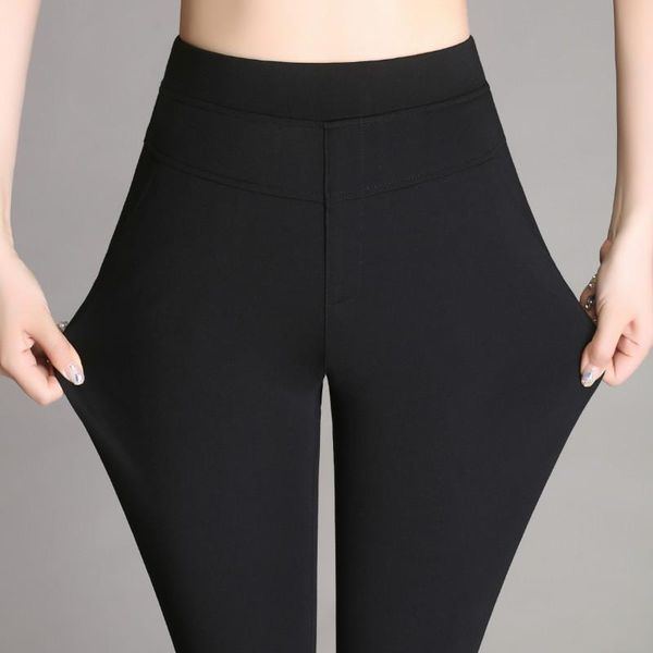 women's pants & capris micro flare female elasticity high waist work wear trousers plus size pantalon femme pencil s-4xl, Black;white
women's pants & capris micro flare female elasticity high waist work wear trousers plus size pantalon femme pencil s-4xl, Black;white