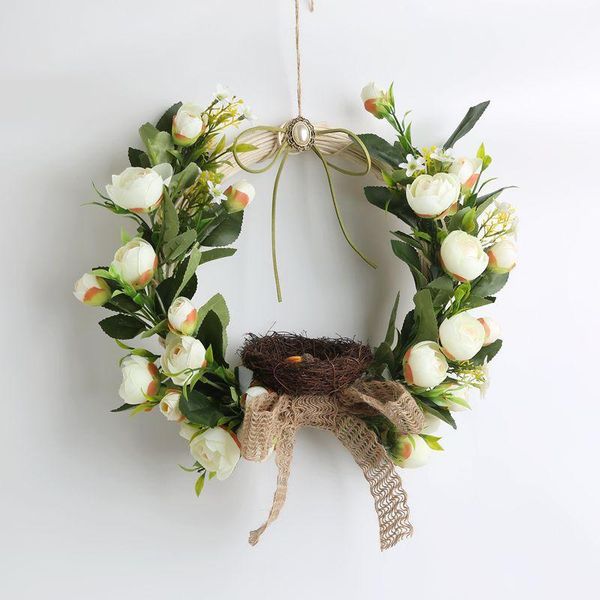 decorative flowers & wreaths artificial flower nest handmade wreath camellia wall decoration hanging home restaurant wedding holiday ornamen
decorative flowers & wreaths artificial flower nest handmade wreath camellia wall decoration hanging home restaurant wedding holiday ornamen