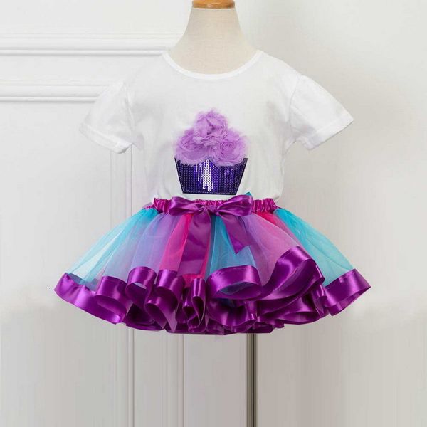 clothing sets summer girls short skirt 2 pieces sequin cotton + raiow cake children wear kids clothes e6407 4byr, White
clothing sets summer girls short skirt 2 pieces sequin cotton + raiow cake children wear kids clothes e6407 4byr, White