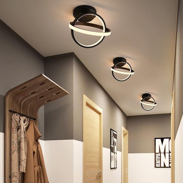 ceiling lights nordic aisle lamp hallway corridor balcony wrought iron round led light black white color indoor lighting 29w ac90-260v
ceiling lights nordic aisle lamp hallway corridor balcony wrought iron round led light black white color indoor lighting 29w ac90-260v