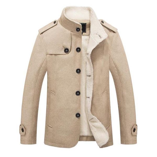 qsuper autumn winter men jacket thick single breasted casual slim men's coat solid color male brand apparel jackets, Black;brown
qsuper autumn winter men jacket thick single breasted casual slim men's coat solid color male brand apparel jackets, Black;brown