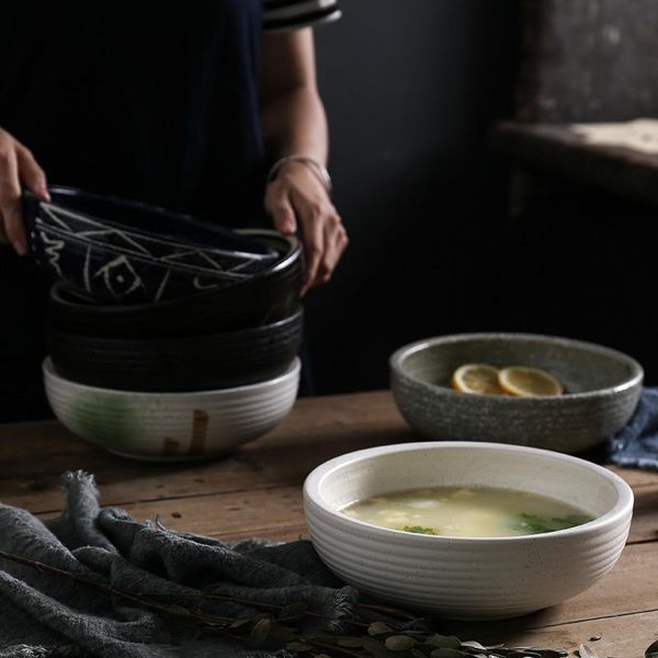 inch retro japanese-style ramen noodle bowl simple creative household restaurant utensils bowls
inch retro japanese-style ramen noodle bowl simple creative household restaurant utensils bowls