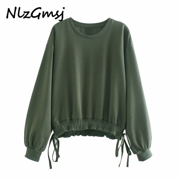 sweatshirt women fashion o neck patchwork sweatshirts femme basic hem elastic lace up hoodies chic pullover 210628, Black
sweatshirt women fashion o neck patchwork sweatshirts femme basic hem elastic lace up hoodies chic pullover 210628, Black