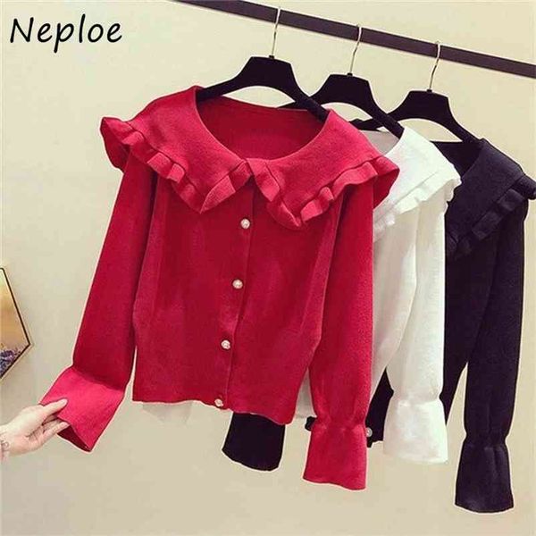 sweater women fall fashion single breasted turn down collar cardigans femme loose casual knit 1e785 210422, White;black
sweater women fall fashion single breasted turn down collar cardigans femme loose casual knit 1e785 210422, White;black