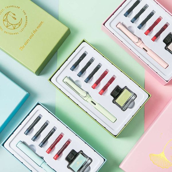 longxin student pen set plastic gift box can replace ink bag special calligraphy signature
longxin student pen set plastic gift box can replace ink bag special calligraphy signature