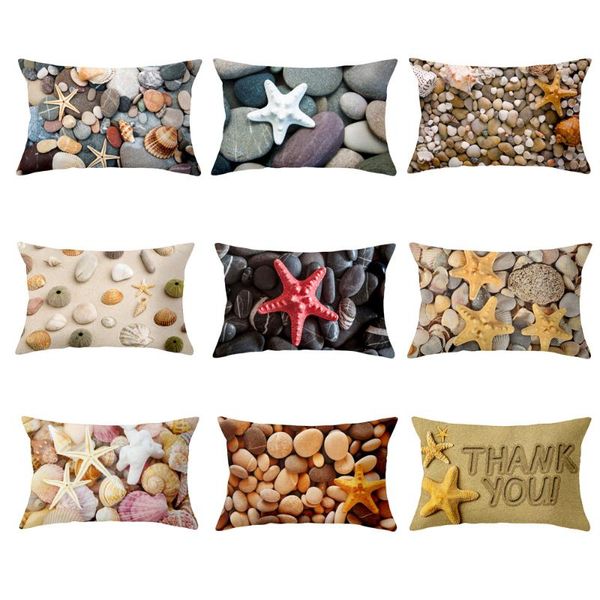 home decoration duplex printing pillow cover starfish beach pebble soft plush lumbar cushion hidden zipper easy to clean cushion/decorative
home decoration duplex printing pillow cover starfish beach pebble soft plush lumbar cushion hidden zipper easy to clean cushion/decorative