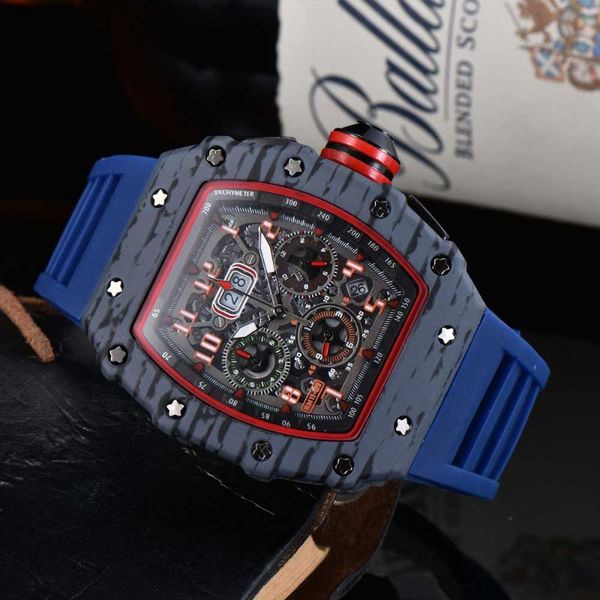 wristwatches high-quality men's watch luxury rm quartz relogio sports business watch, all functions are valid, Slivery;brown
wristwatches high-quality men's watch luxury rm quartz relogio sports business watch, all functions are valid, Slivery;brown