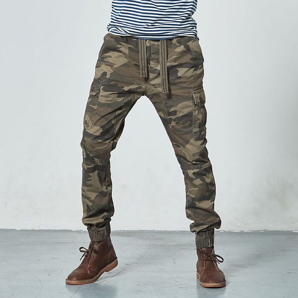 men's pants hip hop tide brand camouflage men jogging male beam feet loose overalls 8 colors military style sweatpants plus size r, Black
men's pants hip hop tide brand camouflage men jogging male beam feet loose overalls 8 colors military style sweatpants plus size r, Black