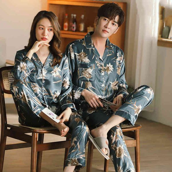 lovers winter pajamas couples silk sleepwear soft pyjama nightgown women pajama sets long sleeve men lounge pijamas, Black;brown
lovers winter pajamas couples silk sleepwear soft pyjama nightgown women pajama sets long sleeve men lounge pijamas, Black;brown