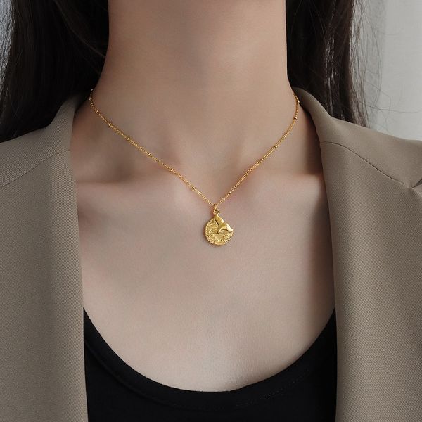 june simple chain necklace 18k gold 40+5cm length pendant necklaces with original box p1086, Silver
june simple chain necklace 18k gold 40+5cm length pendant necklaces with original box p1086, Silver