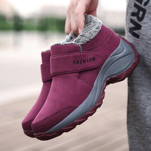 boots dacomfy winter women waterproof snow wedge cotton shoes thick bottom female soft sneakers zapatillas mujer, Black
boots dacomfy winter women waterproof snow wedge cotton shoes thick bottom female soft sneakers zapatillas mujer, Black