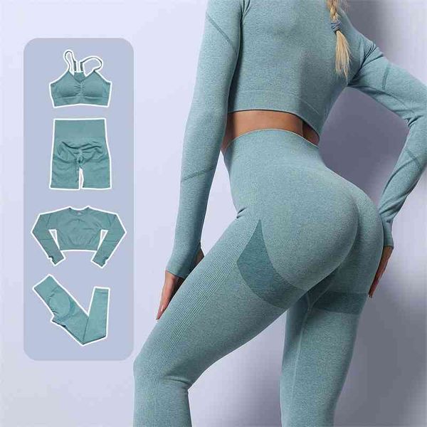 pleated seamless yoga sweat sucking hip lifting high waist fitness pants women's tight long sleeve sports suit, Gray
pleated seamless yoga sweat sucking hip lifting high waist fitness pants women's tight long sleeve sports suit, Gray