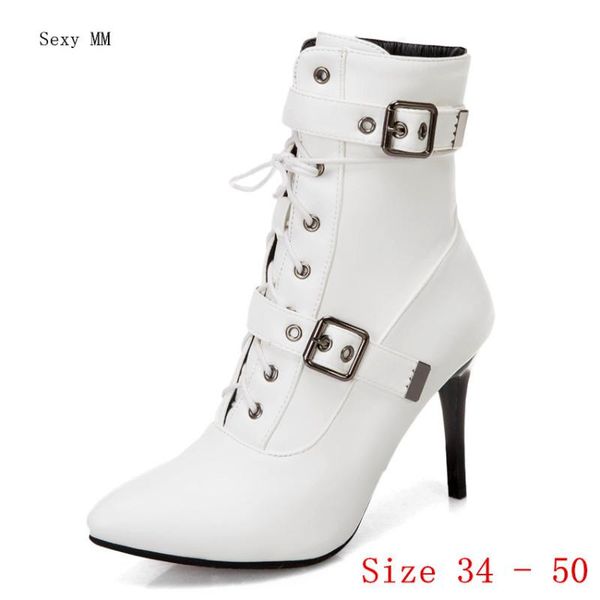 spring autumn high heel women ankle boots woman short shoes plus size 34 - 40 41 42 43 44 45 46 47 48 49 50, Black
spring autumn high heel women ankle boots woman short shoes plus size 34 - 40 41 42 43 44 45 46 47 48 49 50, Black