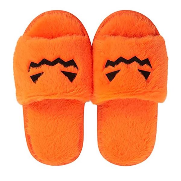slippers pumpkin women cartoon funny face furry memory foam non-slip soft halloween home floor slides outdoor gift for girls, Black
slippers pumpkin women cartoon funny face furry memory foam non-slip soft halloween home floor slides outdoor gift for girls, Black